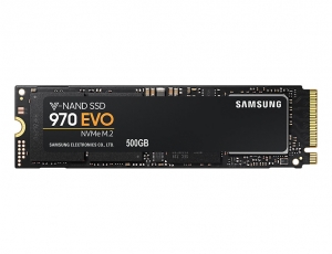 SSD Samsung 970 EVO 500 GB, M.2 NVMe PCIE x4, 3400 MB/sec/2300 MB/sec