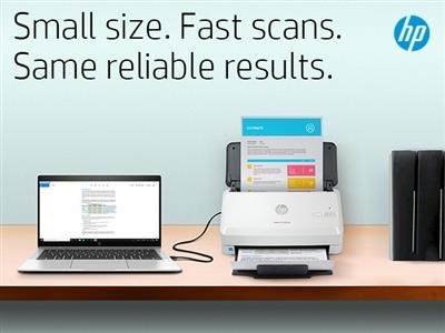 HP Scanjet Pro 3000 s4 600 x 600 DPI Sheet-fed scanner Black, White A4