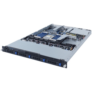 Server Rackmount Barebone Gigabyte R162-ZA0 (rev. 100) AMD EPYC 7002 Server System - 1U 4-Bay