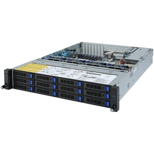 Server Rackmount Gigabyte R272-Z30 Single AMD EPYC 7002/7003, 16 x DIMMs, 2 x 1Gb/s LAN, 12 x 3.5