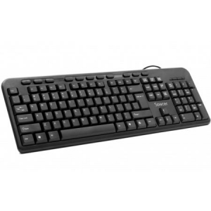 Tastatura Cu Fir Spacer SPKB-169 USB Negru