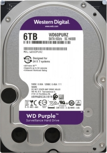 HDD Western Digital Purple 6TB SATA 6GB/S 128MB 5640RPM 