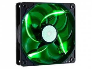 Cooling System COOLER MASTER Case Fan PC 120x120x25 mm, SickleFlow, w. 4 LED green, rifle bearing 