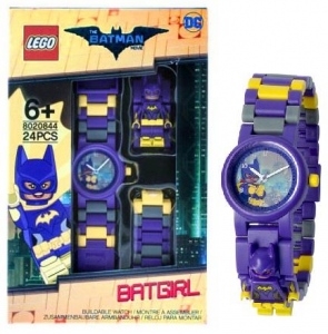 Zegarek z wbudowana minifigurka The LegoÂ® Batman Movie, Batgirlâ„¢