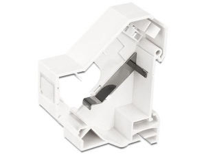 Delock Keystone Mounting for DIN rail with grounding