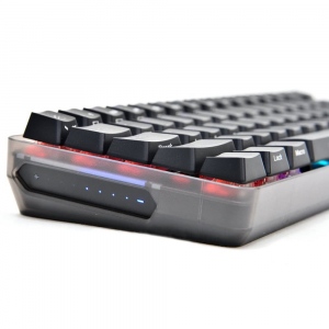 Tastatura gaming mecanica cu sau fara fir ASUS ROG Falchion Cherry MX Red neagra iluminare RGB