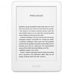 E-BOOK READER Amazon New Kindle 2019 8GB White w/ Special Offers 