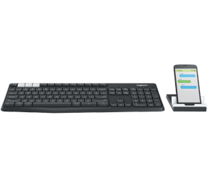 Tastatura Wireless Logitech K375s, Black