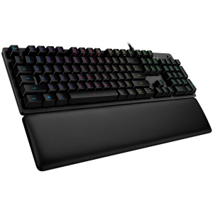 LOGITECH G513 CARBON LIGHTSYNC RGB Mechanical Gaming Keyboard with GX Red switches-CARBON-US INT-L-USB-IN