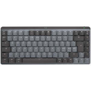 LOGITECH MX Mechanical Mini for Mac Minimalist Wireless Illuminated Keyboard  - SPACE GREY - US INT-L - 2.4GHZ/BT - N/A - EMEA - TACTILE