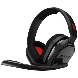 LOGITECH ASTRO A10 Headset for PC - GREY/RED - 3.5 MM - N/A - WW