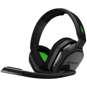 LOGITECH ASTRO A10 Headset for Xbox One - GREY/GREEN - 3.5 MM - WW