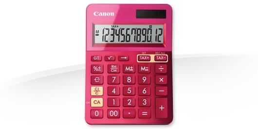 Calculator LS-123K-MPK EMEA DBL Pink