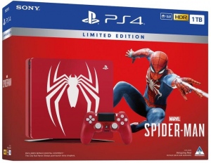 Sony Playstation 4 1TB Slim + Spider-Man LIMITED EDITION
