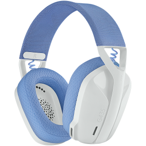 LOGITECH G435 LIGHTSPEED Wireless Gaming Headset - WHITE - 2.4GHZ - EMEA - 914, 