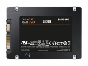 SSD Samsung Evo 860 250 GB SATA3 2.5 Inch Bulk