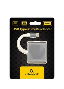 Gembird adapter USB type-C multi-adapter (USB type C; USB 3.0, HDMI)