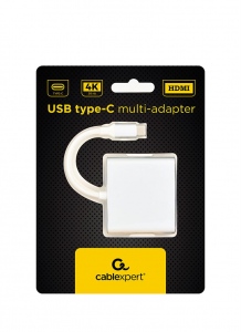 Gembird adapter USB type-C multi-adapter (USB type C; USB 3.0, HDMI)
