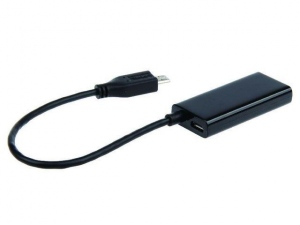 Gembird adapter MHL-> HDMI(F)+MICRO USB(BF)(11pin)smartfon to TV HD+power supply