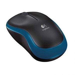 Mouse Wireless Logitech M185 910-002236 Negru-Albastru