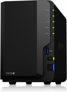 Pachet NAS Synology DiskStation DS220+ HDD Seagate IronWolf Pro 12TB (2 x 6TB)