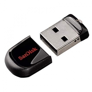 Memorie USB SanDisk Cruzer Fit, 32GB, 2.0, Black