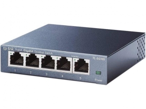 Switch TP-Link TL-SG105S 5-Port Desktop Gigabit Ethernet Steel Case