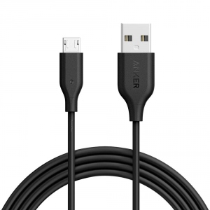 Anker PowerLine Micro USB (6ft) Black