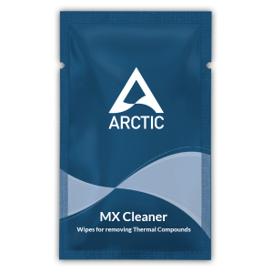 PASTA SILICONICA ARCTIC MX Cleaner wipes for removing thermal compounds (Box of 40 bags),