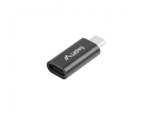 Lanberg Adapter micro USB(M) 2.0 - Lightning (F) Black