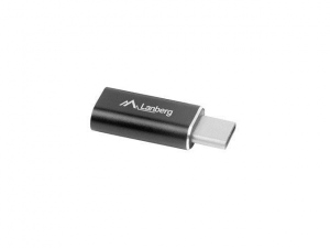 Lanberg Adapter USB TYPE-C (M)-Lightning (F) Black