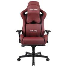 Anda Seat Kaiser Series Premium Gaming AD12XL-02-AB-PV/C Maximum Weight Capacity: 200 kg
Features: Lumbar Support, 4D Armrest
Physical Characteristics
Color: Dark Red, Black
Material: PU Leather, Aluminum, Steel, Foam
Height: 54.33