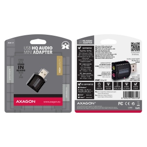 Placa de sunet AXAGON USB2.0 - Stereo HQ Audio Mini Adapter