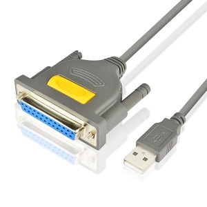 USB2.0 - Parallel DB25, 1.5 m