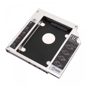 Akyga Notebook optical drive replacement AK-CA-56 5.25 to 2.5 HDD / SSD 12.7 mm