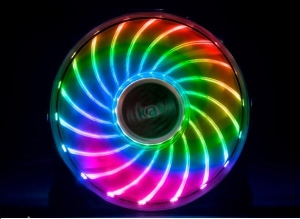 Cooler Akasa 12cm RGB LED Vegas X7