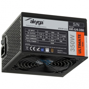 Akyga Ultimate ATX Power Supply 350W AK-U4-350 80+Bronze Fan12cm - After Test