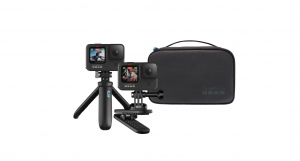 Kit Accesorii GoPro Travel, Include: 1x Shorty1x Prindere magnetica, 1x Geanta Transport 