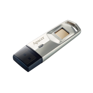 Memorie USB Apacer AH651 Fingerprint 64GB USB 3.1 Silver