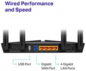 Router Wireless TP-Link Archer AX20 Dual Band 10/100/1000 Mbps