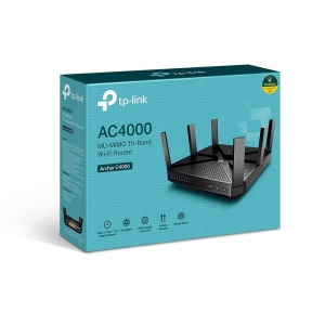 Router Wireless TP-Link Archer C4000 Tri band AC4000 10/100/1000 Mbps