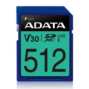 Card De Memorie Adata 512GB Premier Pro Class 10 Blue