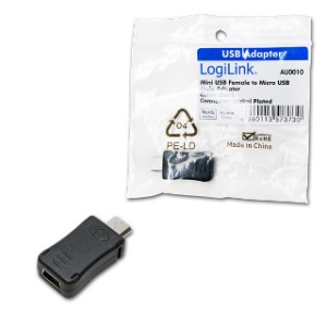 LOGILINK - Adaptor Mini USB - Micro USB