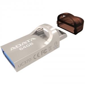 Memorie USB Adata USB-C UC370 64GB Golden