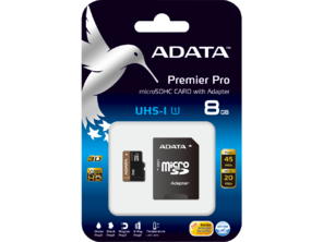 Premier Pro MicroSDHC UHS-I U1 Cls 10 8GB