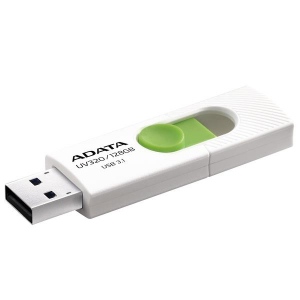 Memorie USB Adata UV320 128GB USB 3.0 White-Green