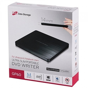 Unitate Optica LG Ultra Slim Portable DVD-R Black GP60NB60