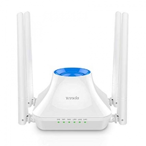 Router Wireless Tenda F6 N300 Easy Setup Router 10/100Mbps Firewall