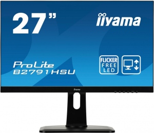 Monitor Iiyama B2791HSU-B1 27inch,  D-Sub/HDMI/DP, USB,  speakers
