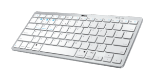 Tastatura Wireless Bluetooth Trust Nado, White